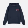 Chicago deep dish desenli kapüşonlu sweatshirt Chicago deep dish desenli kapüşonlu sweatshirt