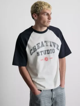 Creative Studio raglan tişört