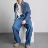 Denim kamyoncu ceketi Denim kamyoncu ceketi