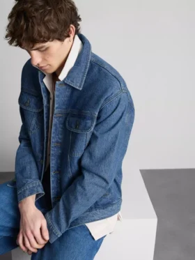 Denim kamyoncu ceketi