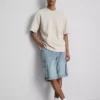 Denim kargo şort Denim kargo şort