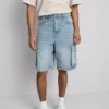 Denim kargo şort Denim kargo şort