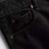 Denim kısa paça geniş bacaklı jean Denim kısa paça geniş bacaklı jean