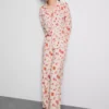 Desenli boyfriend pijamalar Desenli boyfriend pijamalar