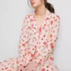 Desenli boyfriend pijamalar Desenli boyfriend pijamalar