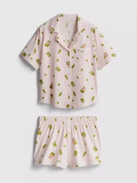 desenli erkek tarz ksa pijama 1 1 280x373 - Desenli erkek tarzı kısa pijama