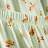 Desenli erkek tarzı kısa pijama Desenli erkek tarzı kısa pijama