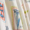 Desenli geniş paça plaj pantolonu Desenli geniş paça plaj pantolonu