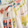 Desenli geniş paça plaj pantolonu Desenli geniş paça plaj pantolonu