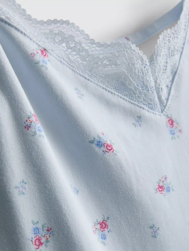 Desenli kaşkorse ve şort pijama Desenli kaşkorse ve şort pijama