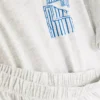 Desenli kısa kollu pijama takımı Desenli kısa kollu pijama takımı