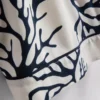 Desenli mercan rengi pijama şortu Desenli mercan rengi pijama şortu