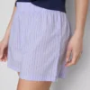 Desenli pamuklu pijama şortu Desenli pamuklu pijama şortu