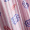 Desenli pamuklu pijama takımı Desenli pamuklu pijama takımı