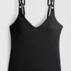 Desenli tankini üstü