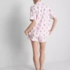 Desenli teddy boyfriend kısa pijama Desenli teddy boyfriend kısa pijama