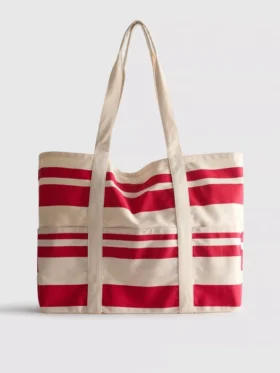 Desenli tote çanta