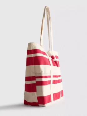 Desenli tote çanta