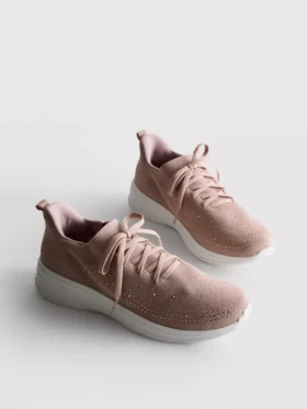 Diamante detaylı slip-on sneakerlar