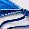 Dikiş detaylı, yan bağlamalı bikini alt Dikiş detaylı, yan bağlamalı bikini alt