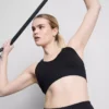 Dikişsiz çapraz sırtlı spor kısa üst Dikişsiz çapraz sırtlı spor kısa üst