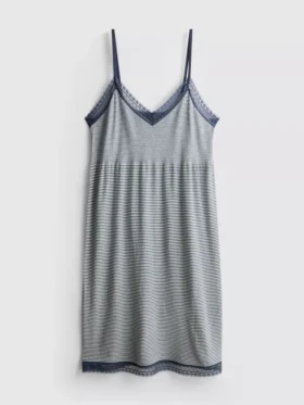 Dikişsiz mini slip elbise