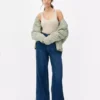 Dikişsiz nervürlü bodysuit Dikişsiz nervürlü bodysuit