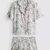 Disney’in 101 Dalmaçyalı desenli boyfriend tarzı kısa pijama Disney’in 101 Dalmaçyalı desenli boyfriend tarzı kısa pijama