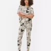 Disney’in Mickey Mouse retro çizgi roman pijama taytları