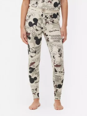 Disney’in Mickey Mouse retro çizgi roman pijama taytları