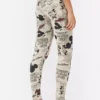 Disney’in Mickey Mouse retro çizgi roman pijama taytları
