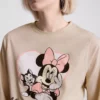 Disney’in Minnie Mouse pamuklu baskılı pijamaları
