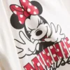 Disney’in Minnie Mouse pamuklu desenli pijamaları Disney’in Minnie Mouse pamuklu desenli pijamaları