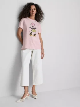 Disney’in Minnie Mouse pamuklu grafik tişörtü