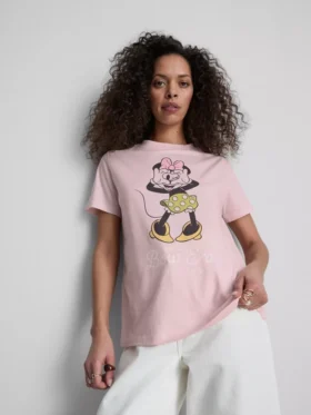 Disney’in Minnie Mouse pamuklu grafik tişörtü