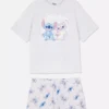 Disney’in Stitch desenli kısa şortlu pijama