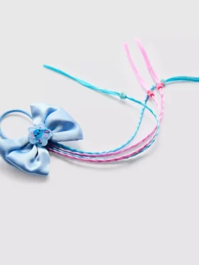 Disney’in Stitch fiyonklu örgü saç lastiği