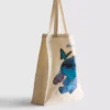 Disney’in Stitch karakterli kanvas alışveriş çantası