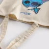 Disney’in Stitch karakterli kanvas alışveriş çantası