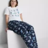 Disney’in Stitch tişört pijamaları