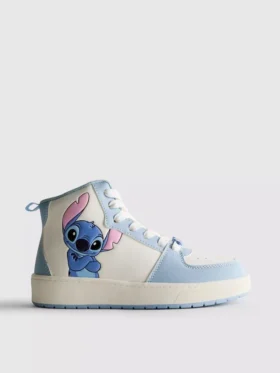 Disney’in Stitch yüksek bilekli spor ayakkabıları