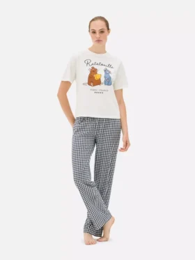 Disney karakter desenli pijamalar