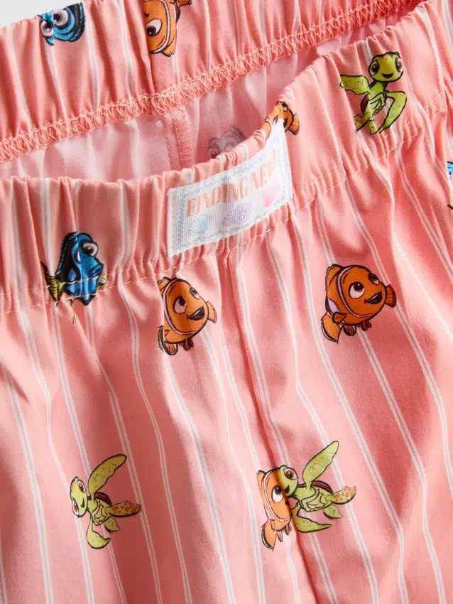 Disney Pixar’ın Finding Nemo pamuklu kısa pijamaları Disney Pixar’ın Finding Nemo pamuklu kısa pijamaları