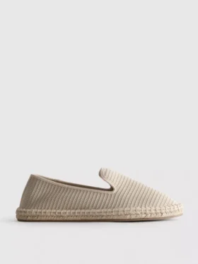 Düşük bilekli örme espadril