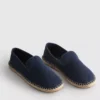 Düşük bilekli örme espadril
