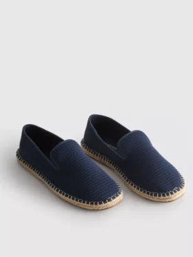 Düşük bilekli örme espadril