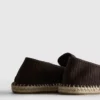 Düşük bilekli örme espadril