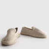 Düşük bilekli örme espadril