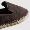 Düşük bilekli örme espadril