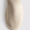 Düşük bilekli örme espadril